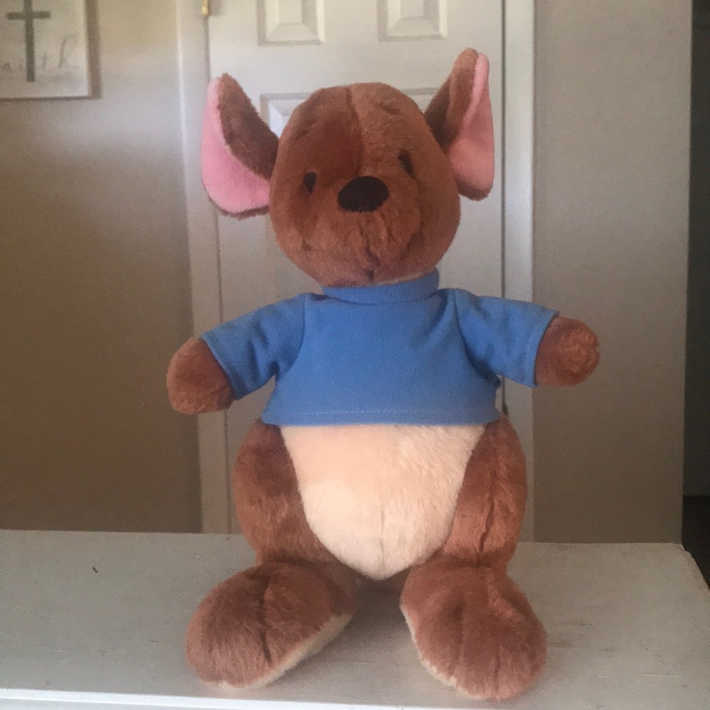 Disney Store Kangaroo Roo Pooh Stuffed Animal